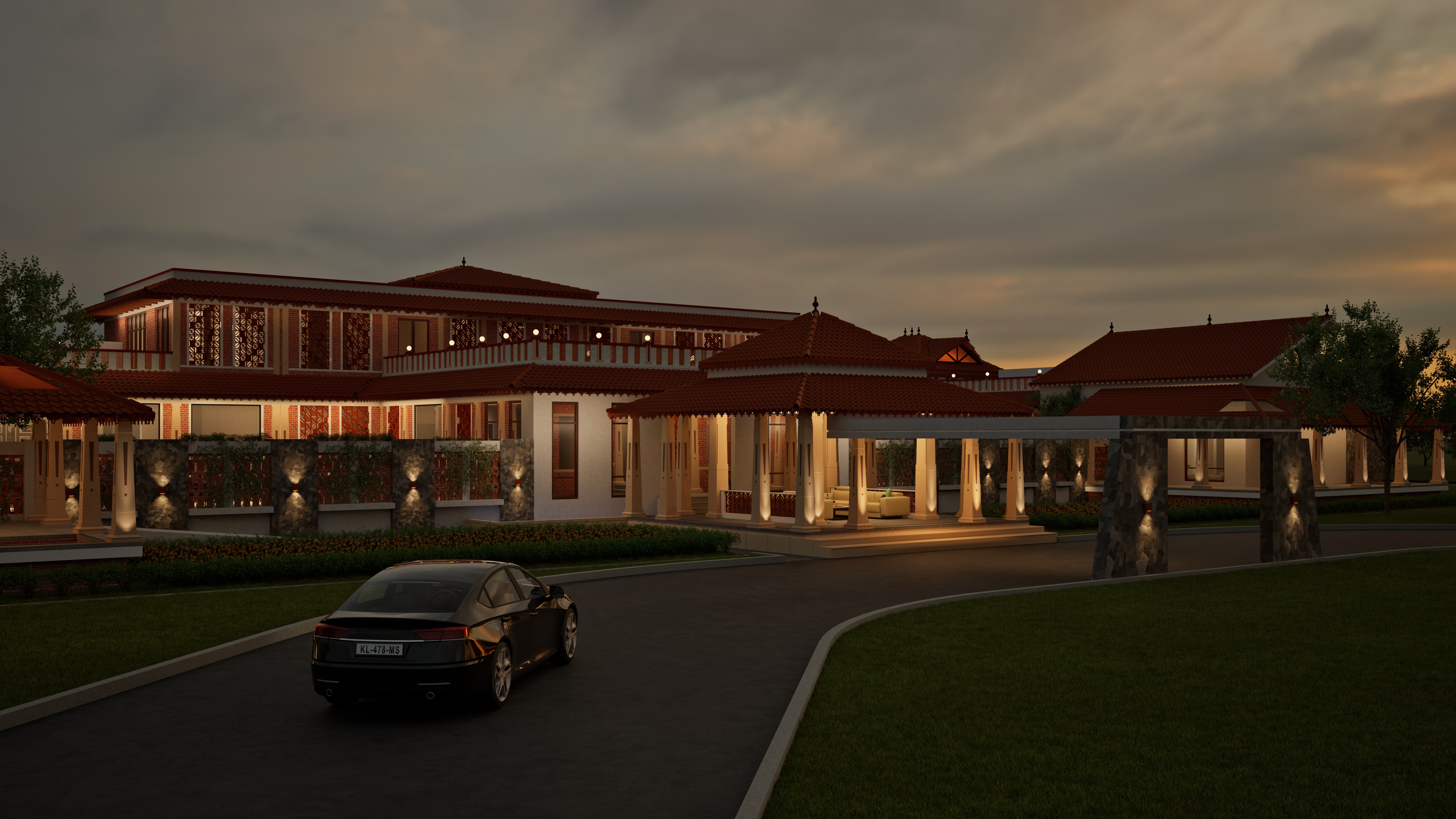 Farm house render 5